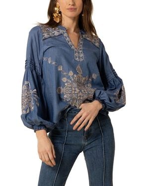 Hale Bob Elliott Blouse - Blue
