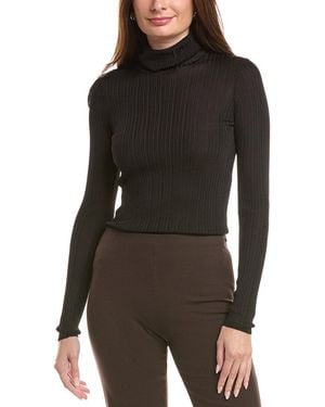 Elie by Elie Tahari Turtleneck Top - Black