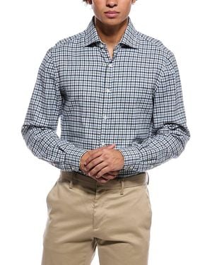 Isaia Italia Sport Shirt - Blue