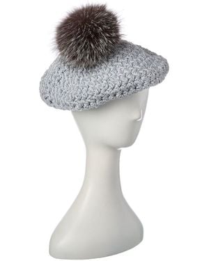 Surell Fleece-lined Beret - Grey
