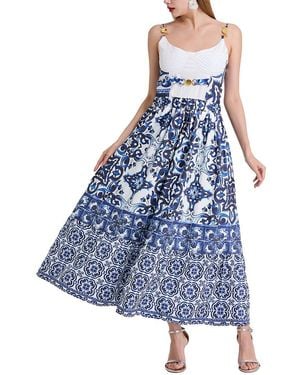 Kaimilan Maxi Dress - Blue