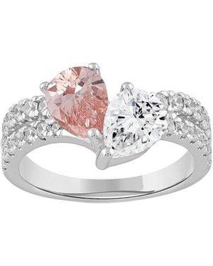 Brilliant Bloom 14K 2.00 Ct. Tw. Lab-Grown Diamond Ring - White