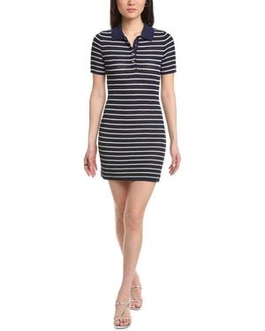 Rag & Bone Viola Stripe Mini Dress - Blue