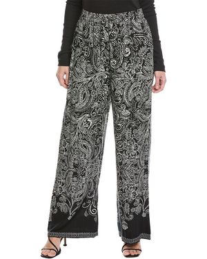Vince Camuto Wide Leg Elastic Pant - Black