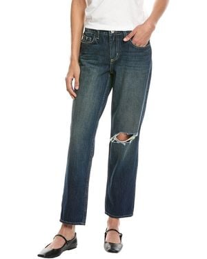 L'Agence Nevia Low-Rise Slouch Straight Jean - Blue