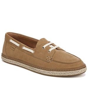 Vionic Bay Suede Boat - White