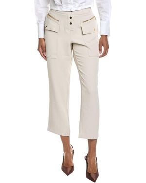 Laundry by Shelli Segal Cargo Tapered Pant - Natural