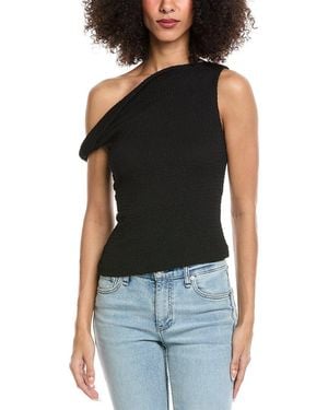 Rag & Bone Lou Off-Shoulder Top - Black