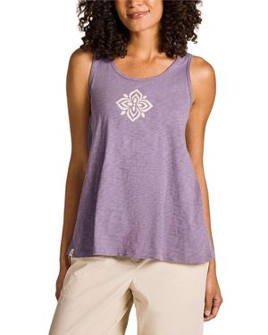 Life Is Good. Slub Tank - Purple