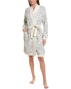 Tommy Bahama Zebra Chenille Robe - White