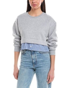 Vintage Havana Stripe Pullover - Blue