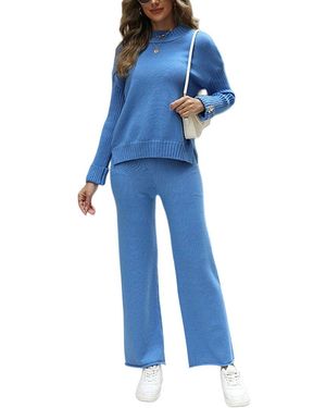 FASHION FLORIDA 2Pc Jumper & Pant Set - Blue