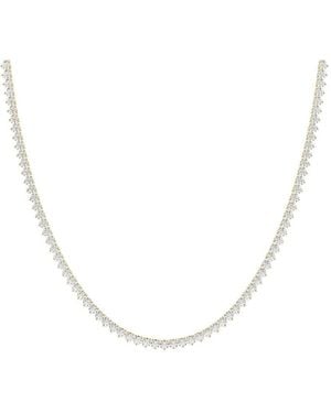 Lab Grown Diamonds 14K 10.00 Ct. Tw. Lab-Grown Diamond Necklace - White