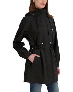 Tahari Diana Softshell Anorak - Black