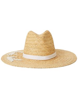 BTB Los Angeles Bride Tribe Straw Hat - Natural