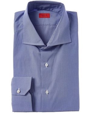 Isaia Mix Dress Shirt - Blue