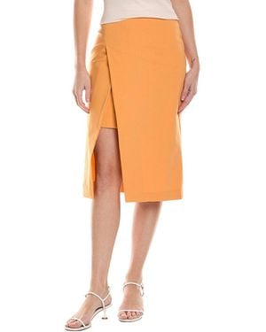 Maje Pencil Skirt - Orange
