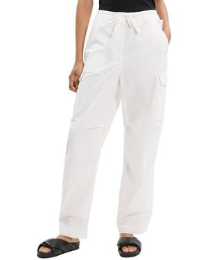 Theory Cargo Cinch Pant - White