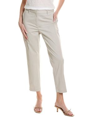 Eileen Fisher Tapered Ankle Trouser - Natural