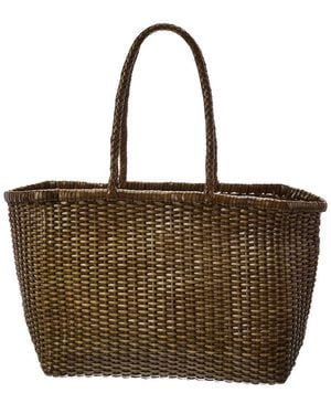 Dragon Diffusion B Weave Big Tote - Brown