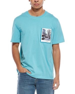 Helmut Lang Postcard T-Shirt - Blue