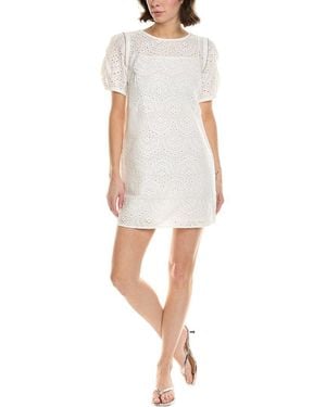 Rebecca Minkoff Lincoln Eyelet Shift Dress - White