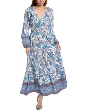 Walker & Wade Tulula Maxi Dress - Blue