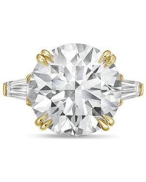 Diana M. Jewels Diana M. 14K 4.50 Ct. Tw. Lab-Grown Diamond Three-Stone Ring - White