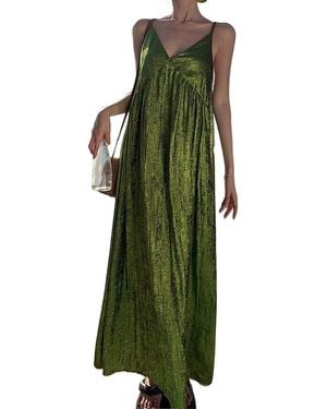 LEON GORI Midi Dress - Green