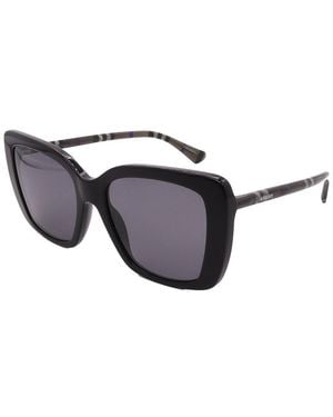 Burberry Be4456 54Mm Polarized Sunglasses - Black
