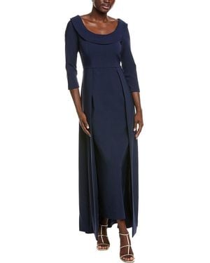 Kay Unger Arwen Walk-Thru Gown - Blue