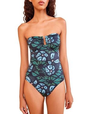 Ulla Johnson Monterey Maillot One-Piece - Blue