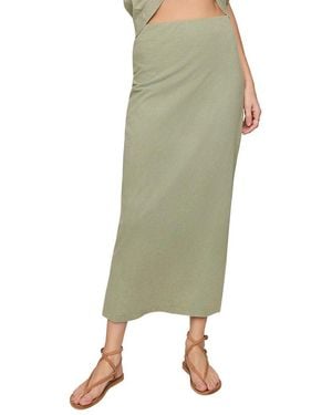 Z Supply Gail Midi Skirt - Green