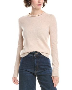 InCashmere Ringer Cashmere Jumper - Blue
