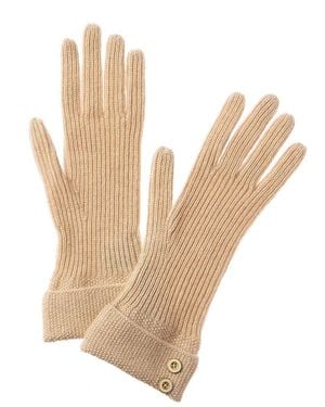 J.McLaughlin Wendy Cashmere Gloves - Natural