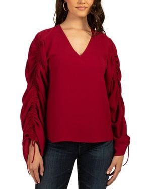 Trina Turk Veda Top - Red