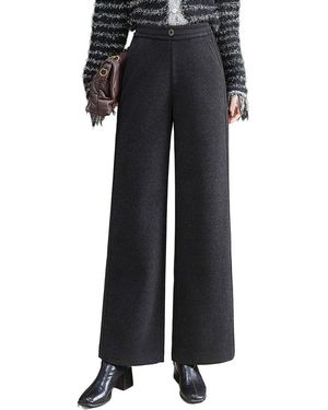 LEON GORI Wool-Blend Pant - Black