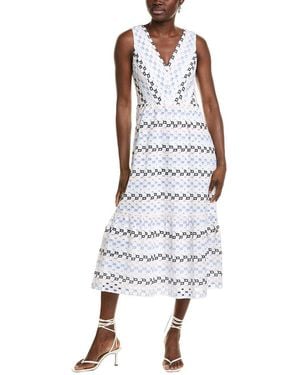 Maggy London Midi Dress - White