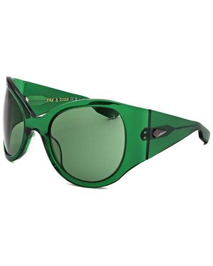 Rag & Bone 56Mm Sunglasses - Green