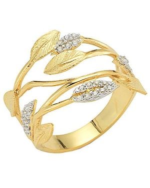 Reiss 14K 0.18 Ct. Tw. Diamond Ring - Metallic