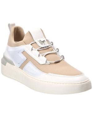 Tod's No_Code Neoprene & Leather Sneaker - White