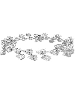 Lab Grown Diamonds 14K 13.25 Ct. Tw. Lab-Grown Diamond Fashion Bracelet - White