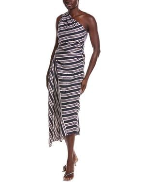 A.L.C. Lyn Linen-Blend Dress - White