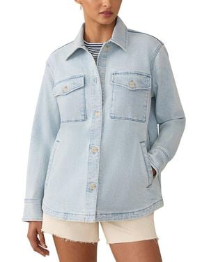 Faherty Holden Shirt Jacket - Blue