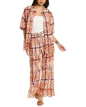 Free People 2Pc Better Suited Top & Pant Set - White