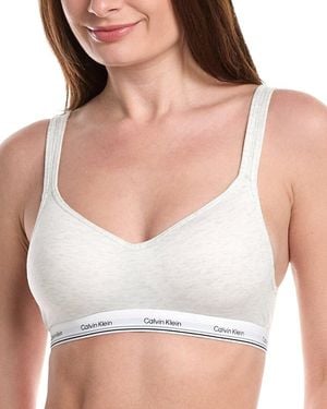 Calvin Klein Wire Free Bra - White