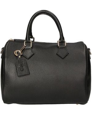 Chiara Ferretti Leather Satchel - Black