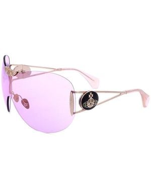 Vivienne Westwood Vw7021 00Mm Sunglasses - Pink