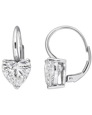Created Forever 14K 4.00 Ct. Tw. Lab-Grown Diamond Earrings - Metallic