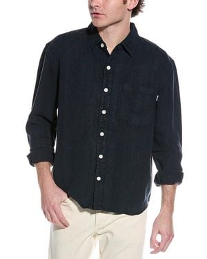 DL1961 Dominic Linen Shirt - Blue